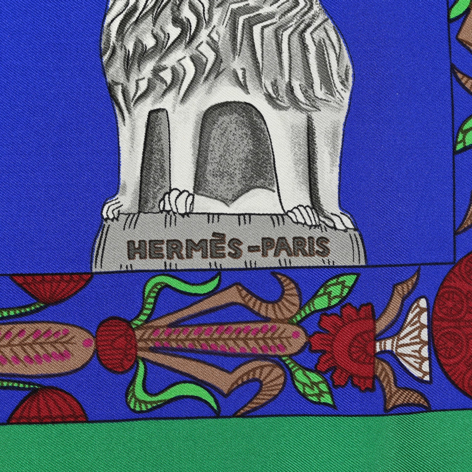Hermes Silk Torana Scarf 90 3 of 13
