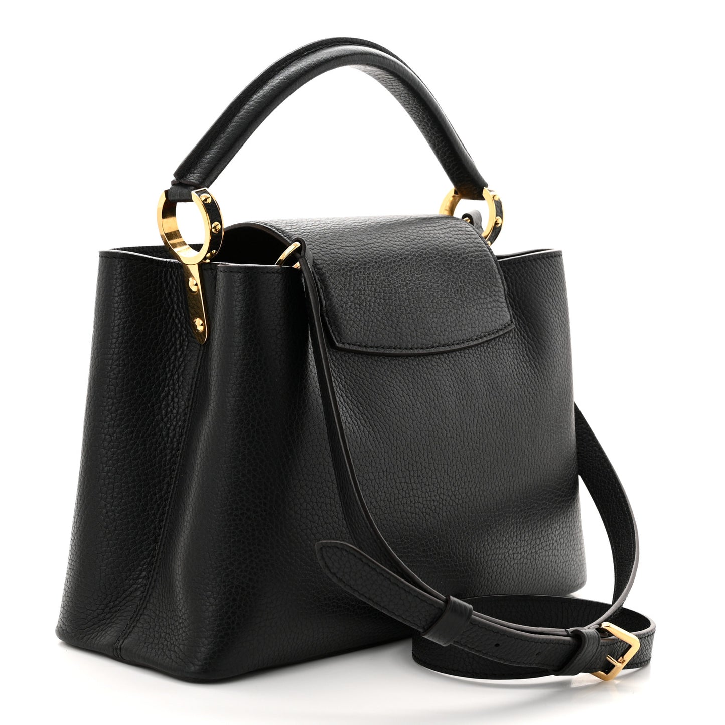 Taurillon Capucines PM Black
