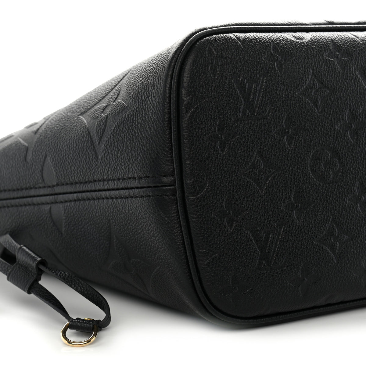 Louis Vuitton Empreinte Monogram Giant Neverfull MM Black 8 of 10