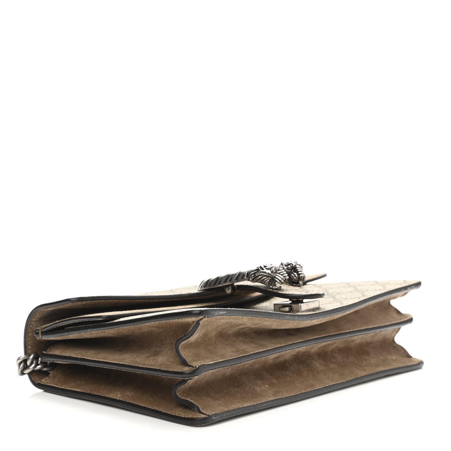 GG Supreme Monogram Small Dionysus Shoulder Bag Taupe