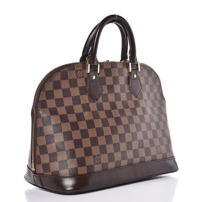 Louis Vuitton Damier Ebene Alma PM 3 of 13