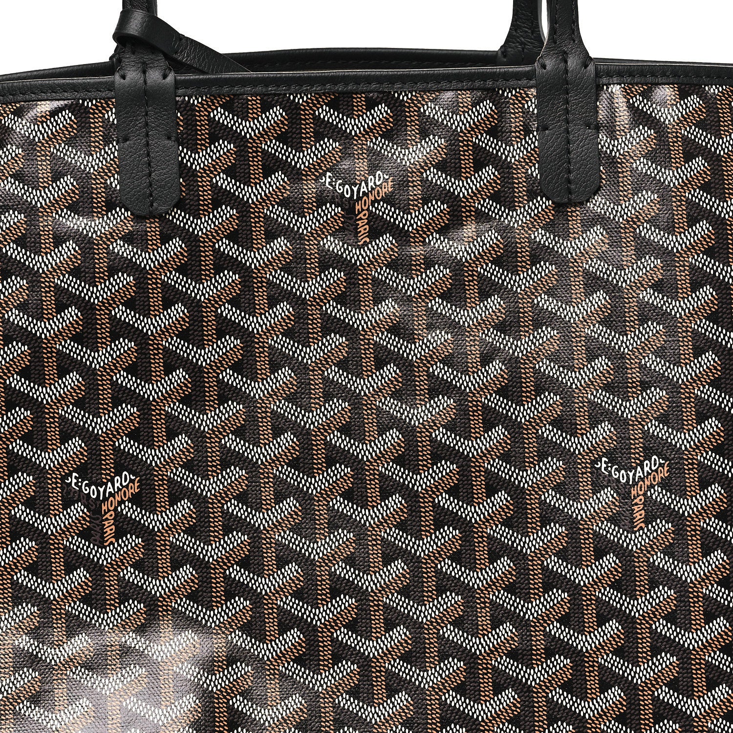 Goyard Goyardine Saint Louis PM Black 8 of 11