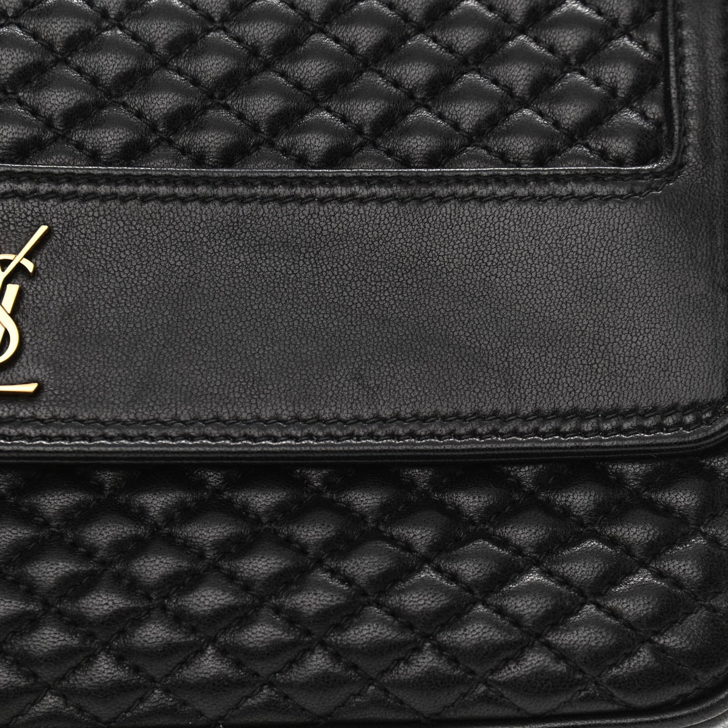 Lambskin Quilted Victoire Shoulder Bag Black