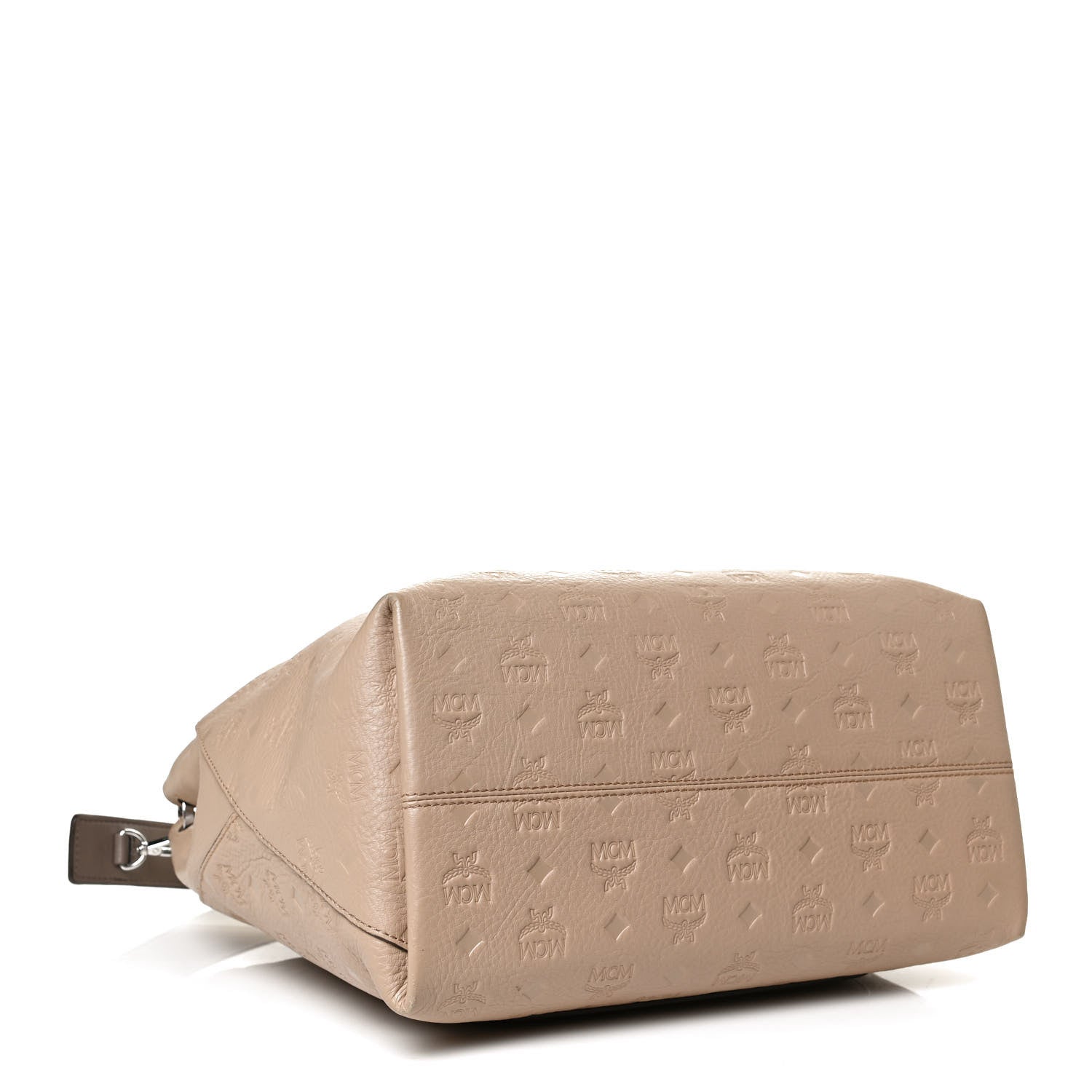MCM Calfskin Ottomar Large Klara Hobo New Beige 4 of 11