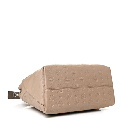 MCM Calfskin Ottomar Large Klara Hobo New Beige 4 of 11