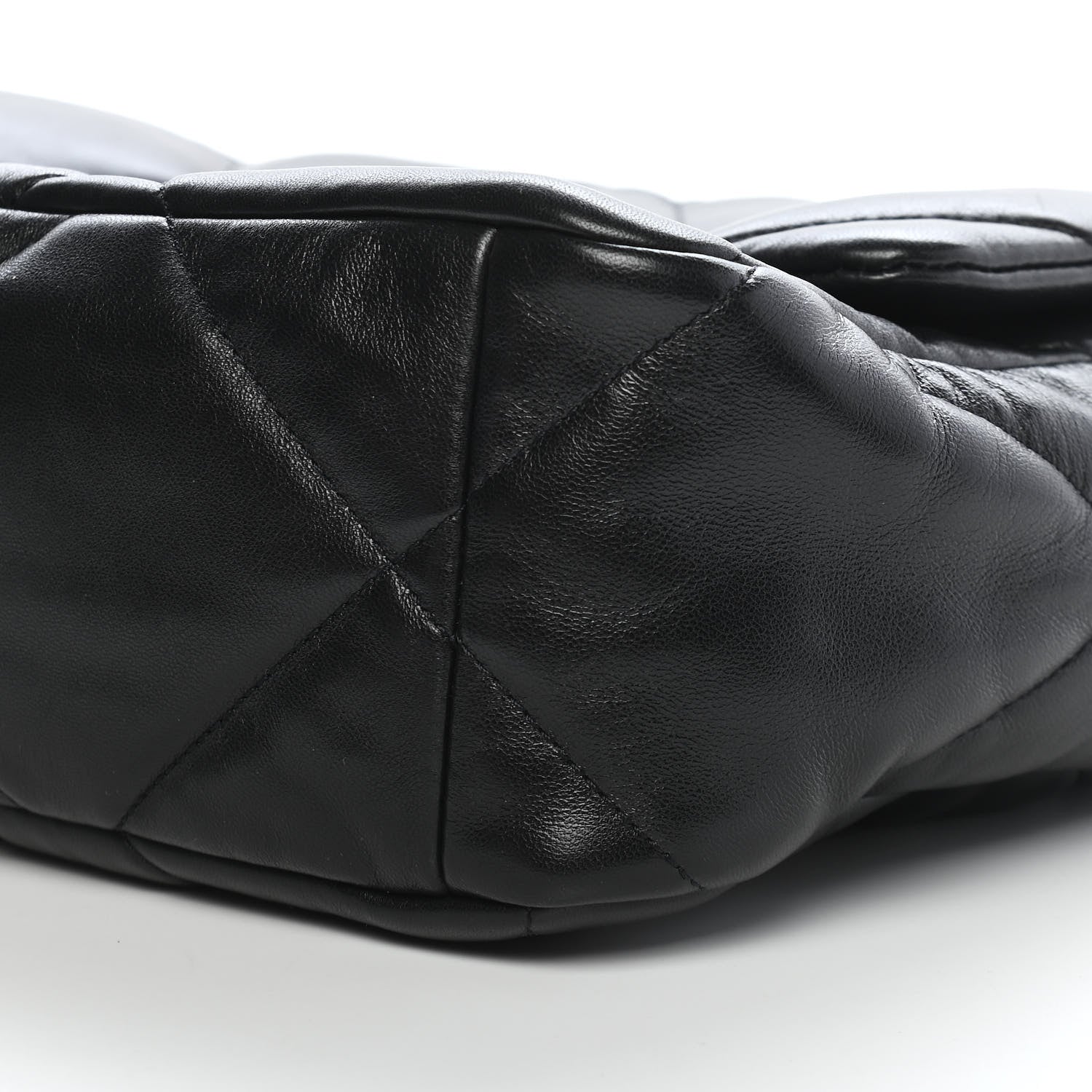 Chanel Lambskin Quilted Large Chanel 19 Flap Black 9 of 9