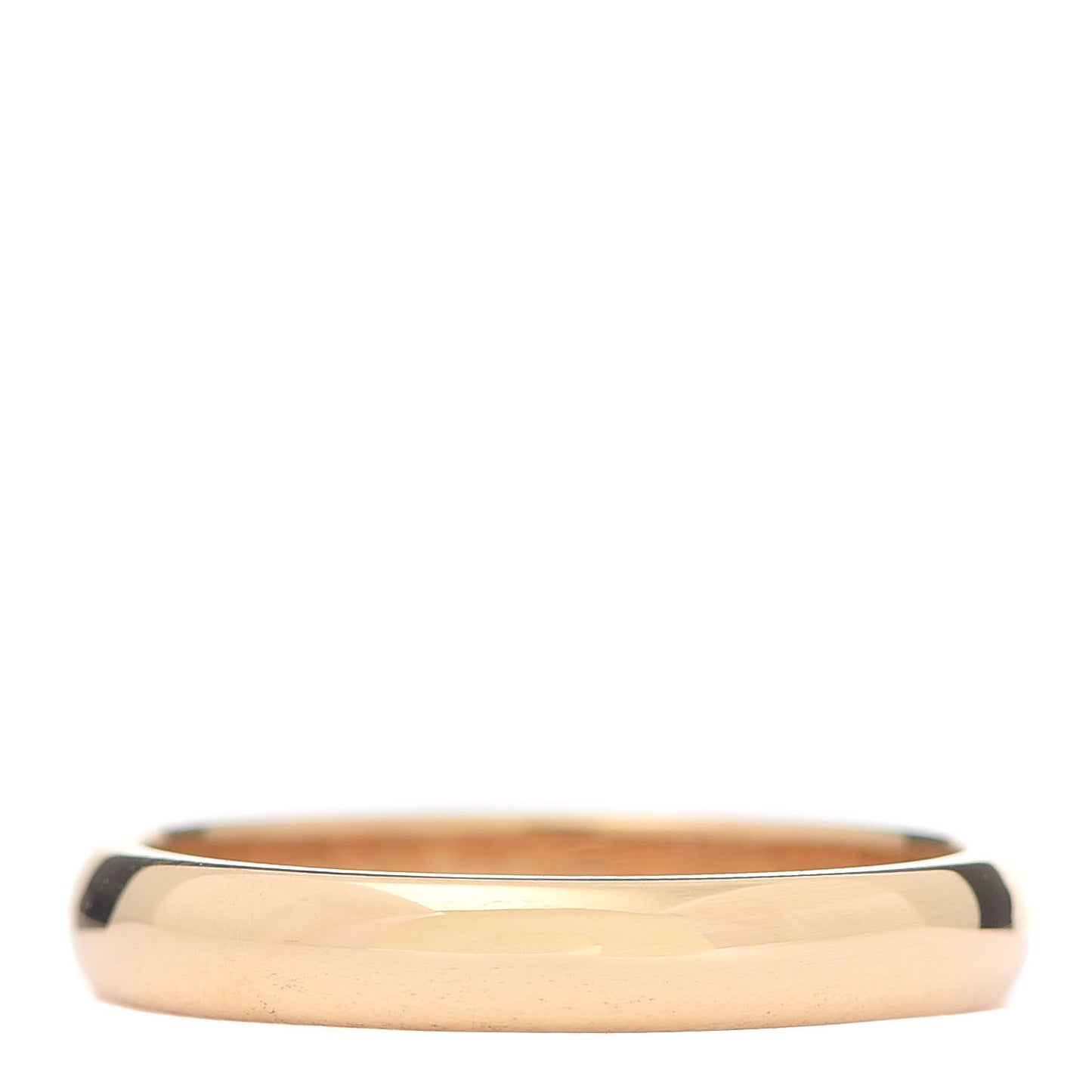 18K Yellow Gold 3.5mm 1895 Wedding Band Ring 57 8