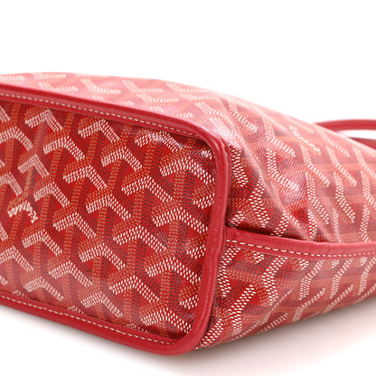 Goyard Goyardine Reversible Mini Anjou Red 17 of 18
