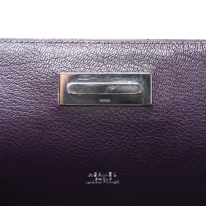 Hermes Box Handle Bag Raisin 8 of 17