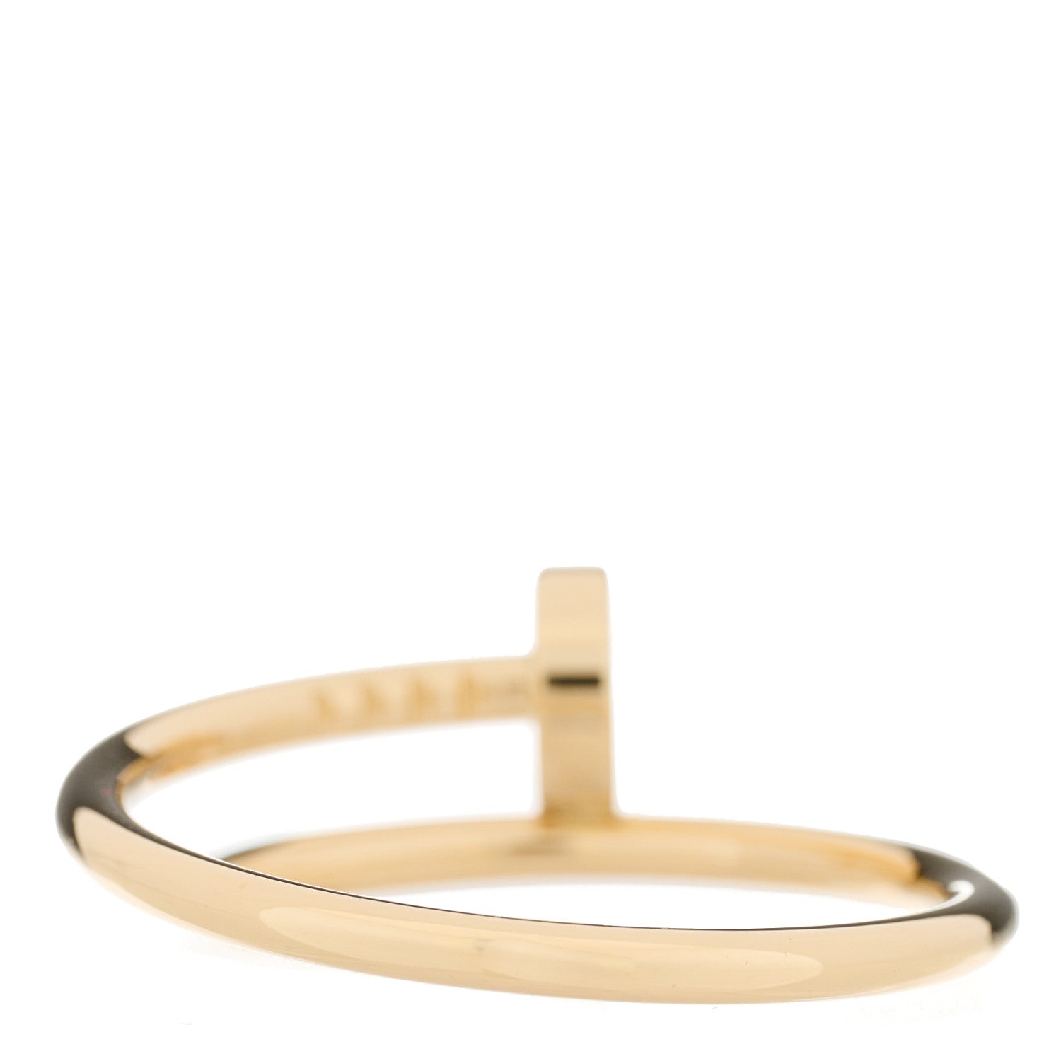 Cartier 18K Yellow Gold Small Juste Un Clou Ring 57 8 3 of 5