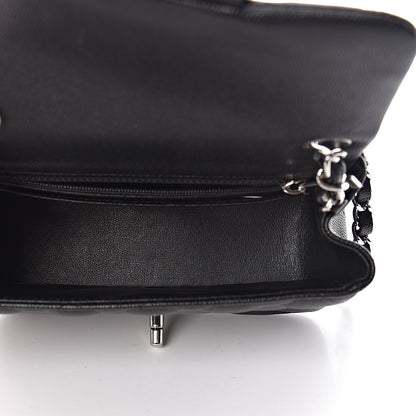 Chanel Caviar Quilted Mini Square Flap Black 5 of 10