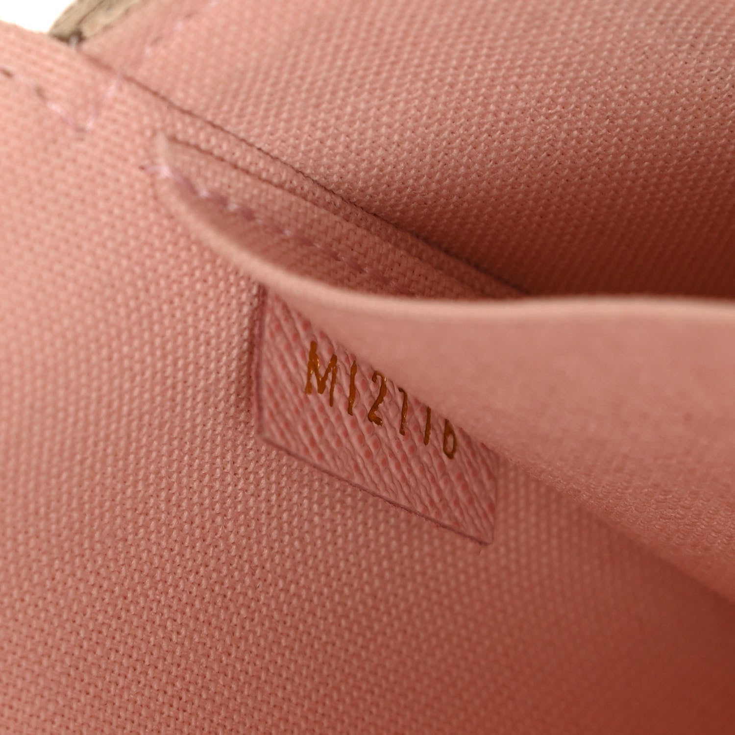 Louis Vuitton Damier Azur Pochette Felicie Chain Wallet Rose Ballerine 10 of 14