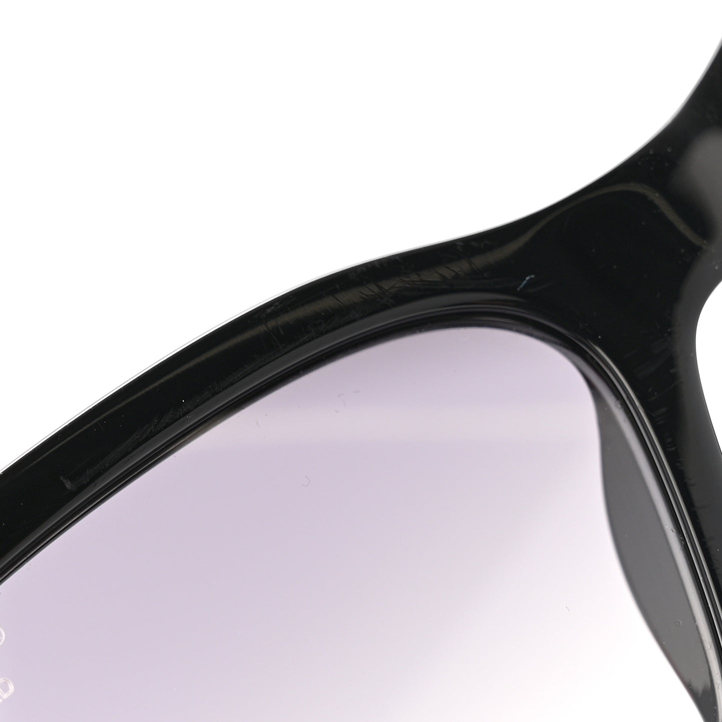Acetate Polarized Square Sunglasses 5417-A Black