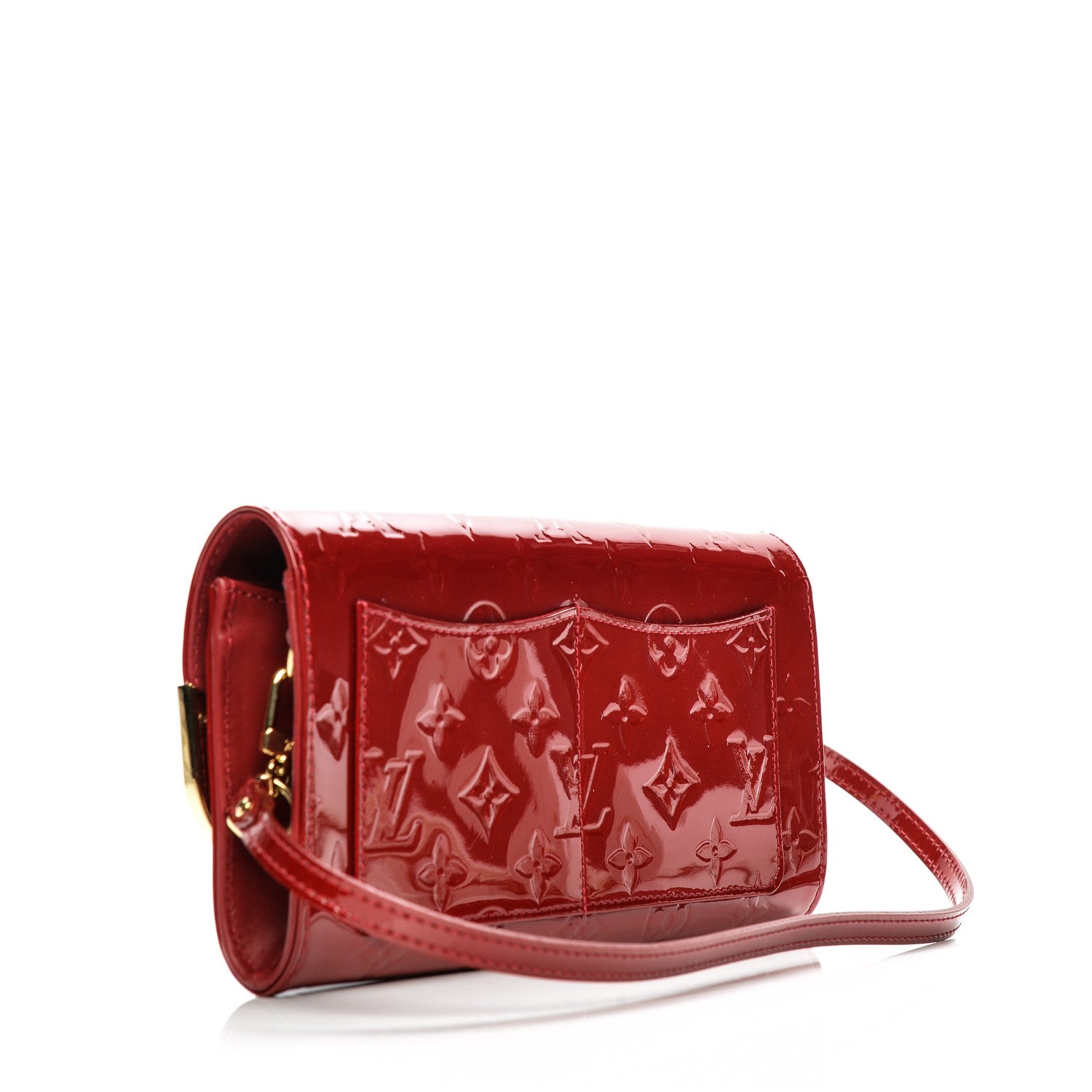 Louis Vuitton Vernis Rossmore MM Pomme D'Amour 3 of 6