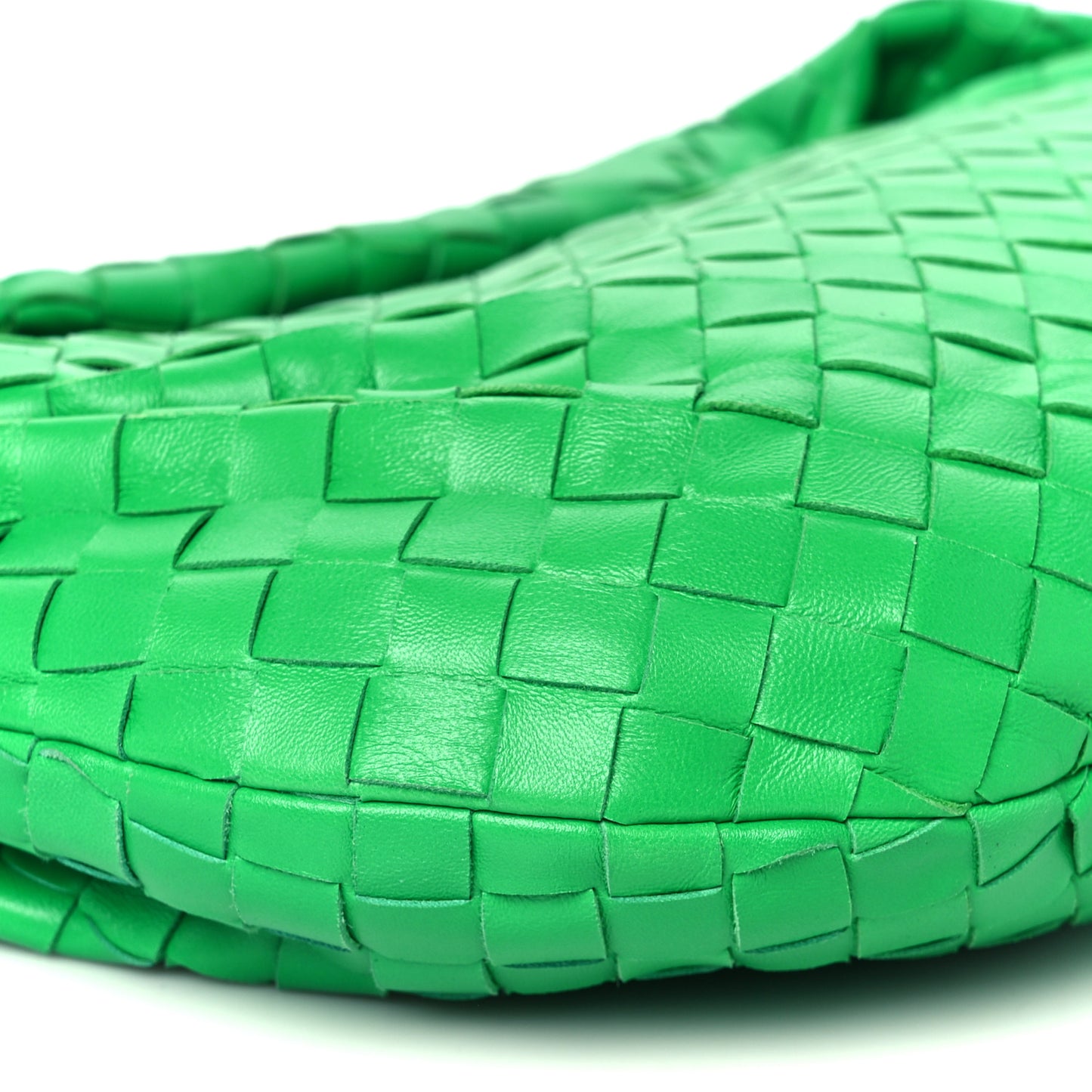 Nappa Intrecciato Teen Jodie Hobo Parakeet