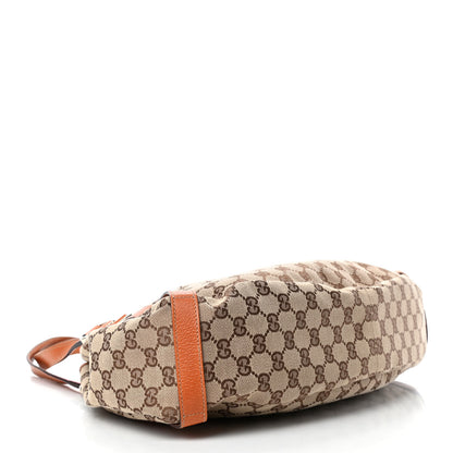 Gucci Monogram Medium Abbey Shoulder Bag Orange 3 of 4