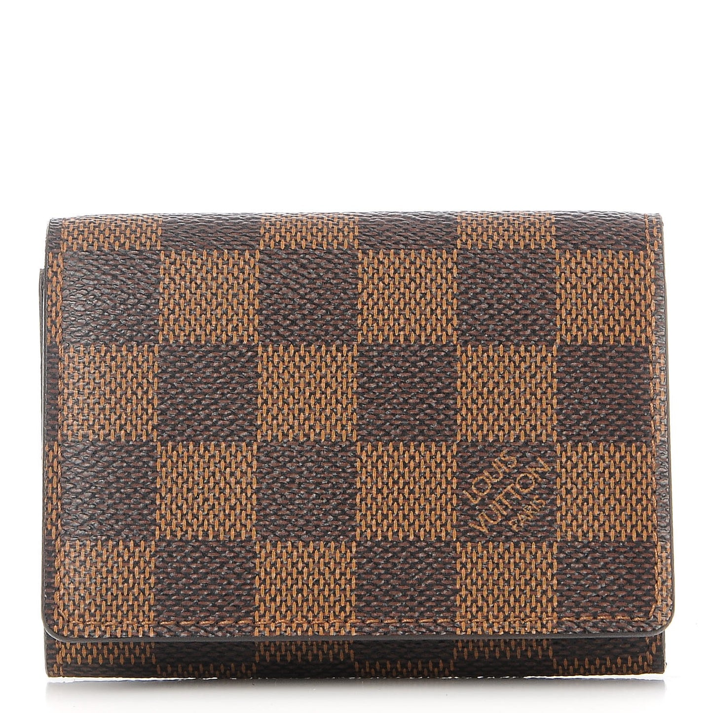 Damier Ebene Business Card Holder