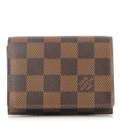 Louis Vuitton Damier Ebene Business Card Holder 1 of 7