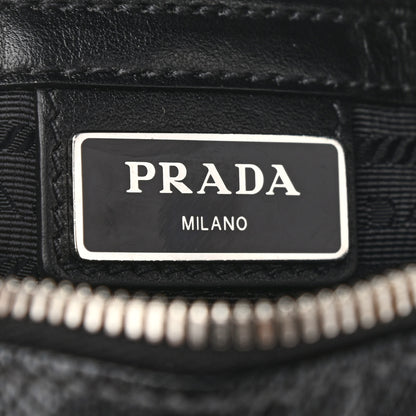 Prada Saffiano Cuir Crossbody Bag Black 6 of 11
