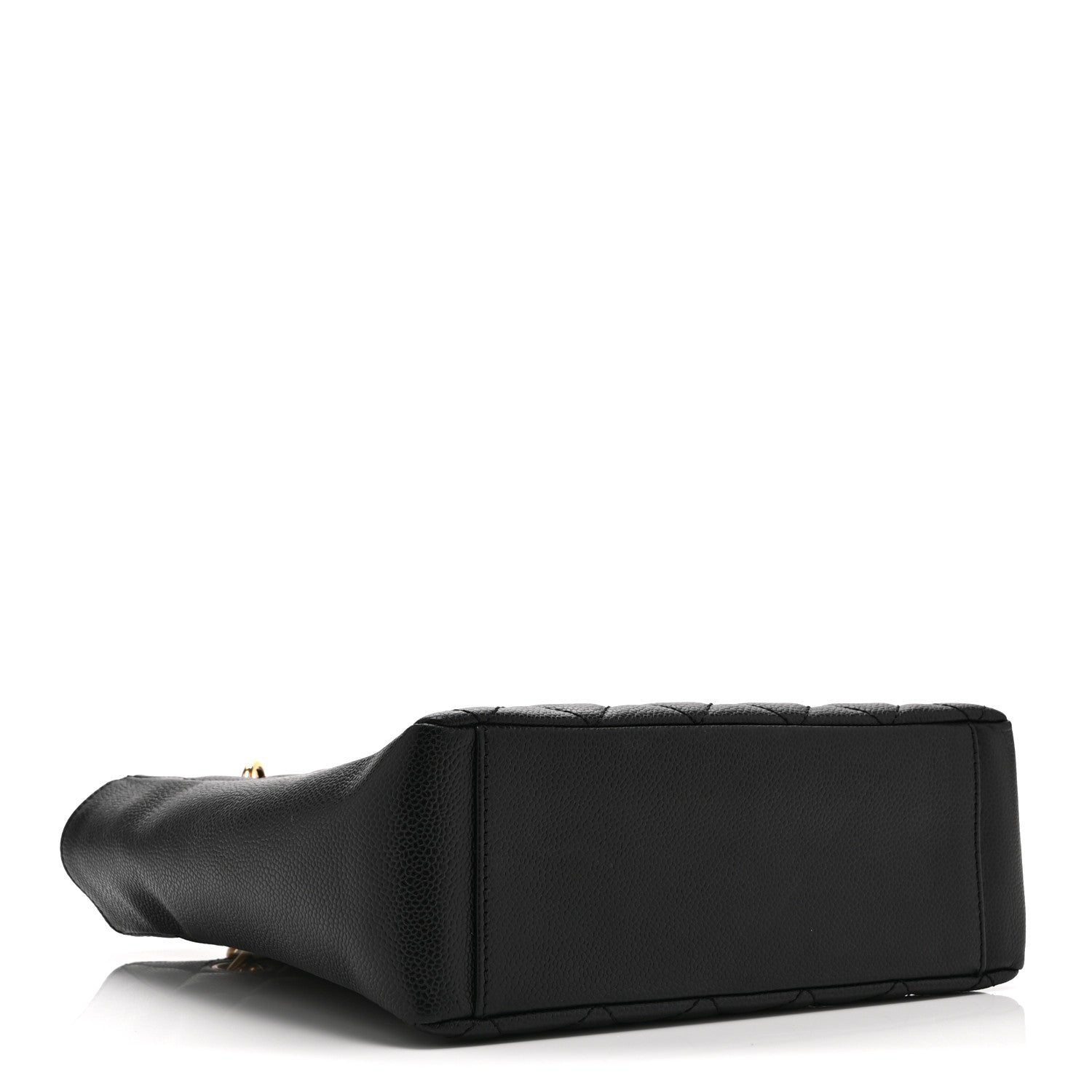 Chanel Caviar Quilted Petit Shopping Tote PST Black 4 of 10