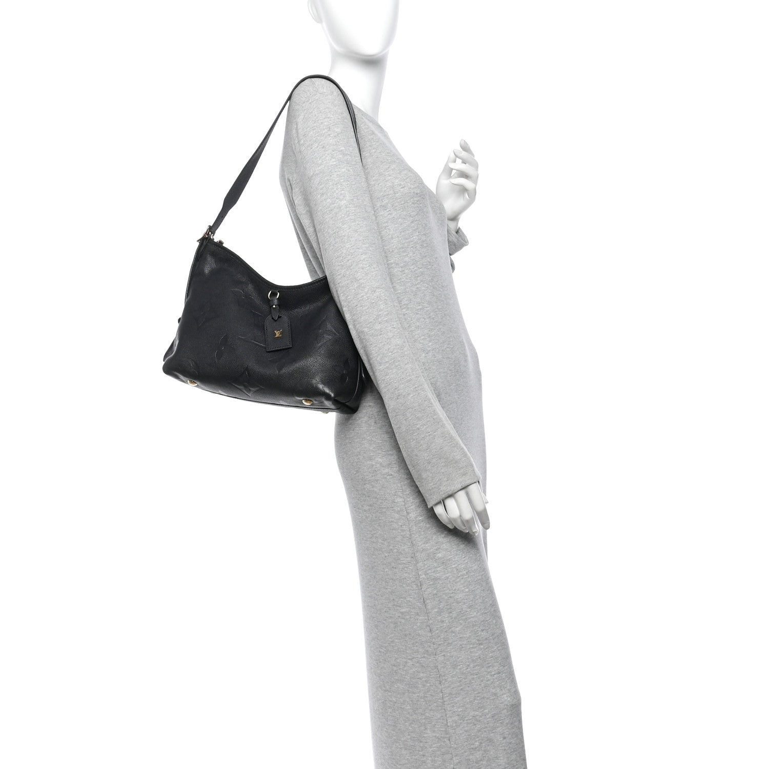 Louis Vuitton Empreinte Carryall PM Black 2 of 15