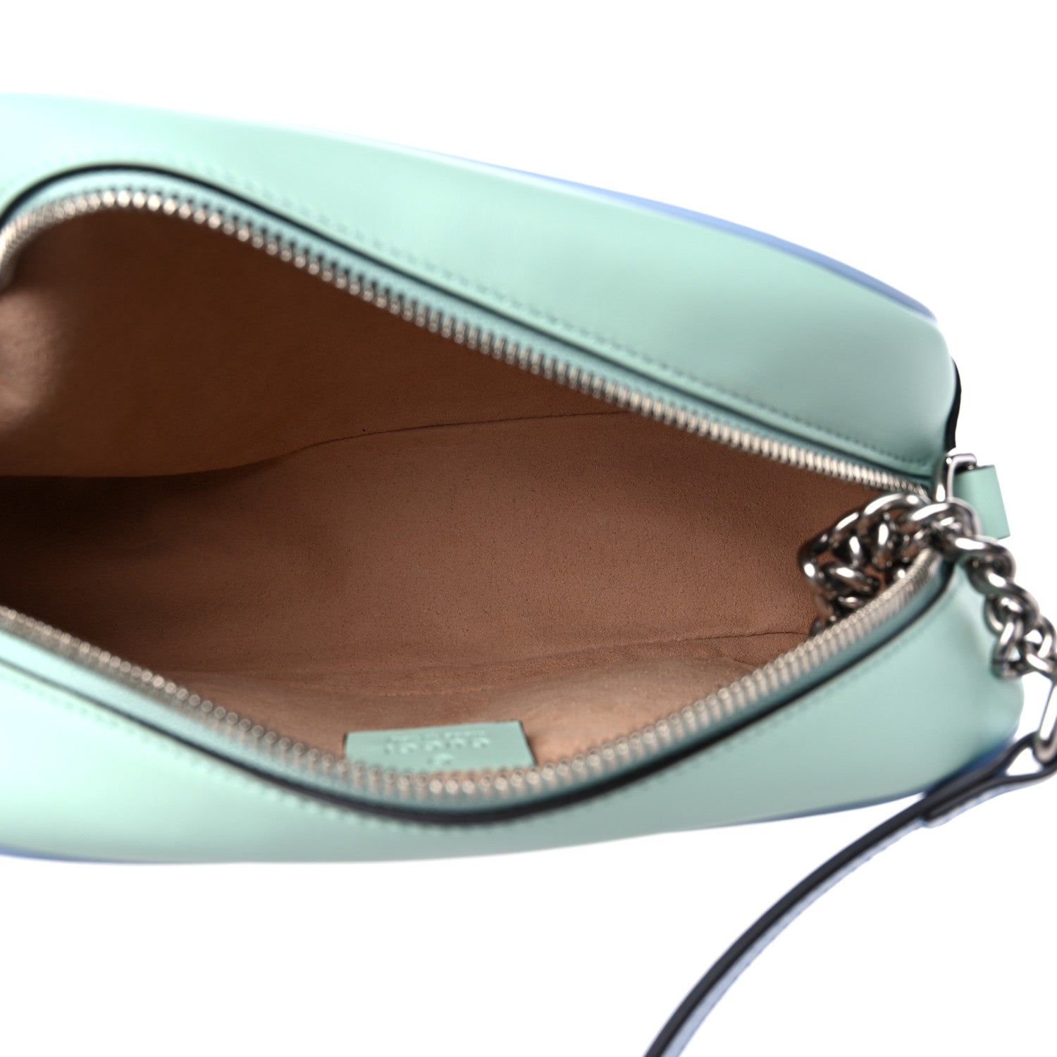Gucci Calfskin Matelasse Diagonal Small GG Marmont Chain Shoulder Bag Multicolor Pastel 5 of 10