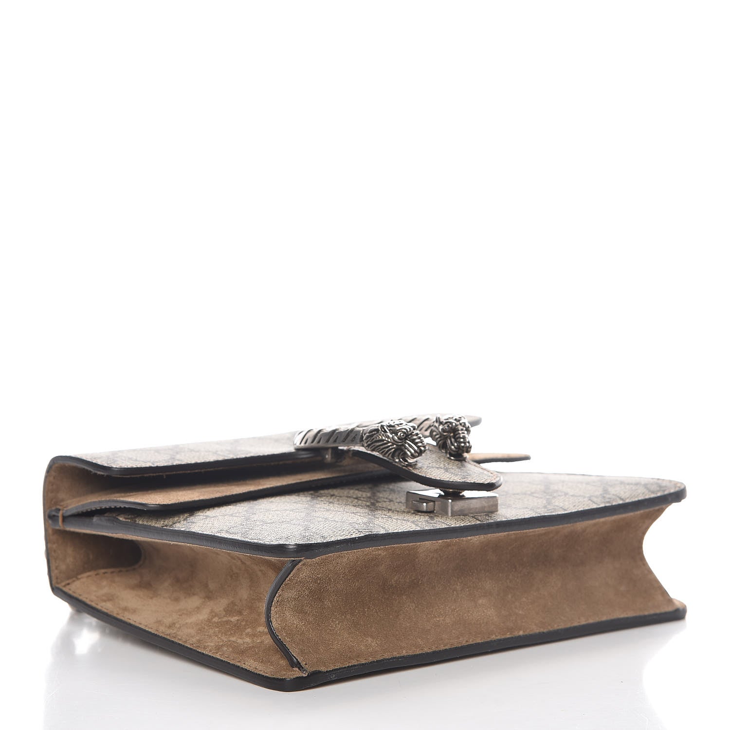 Gucci GG Supreme Monogram Mini Dionysus Shoulder Bag Taupe 4 of 12