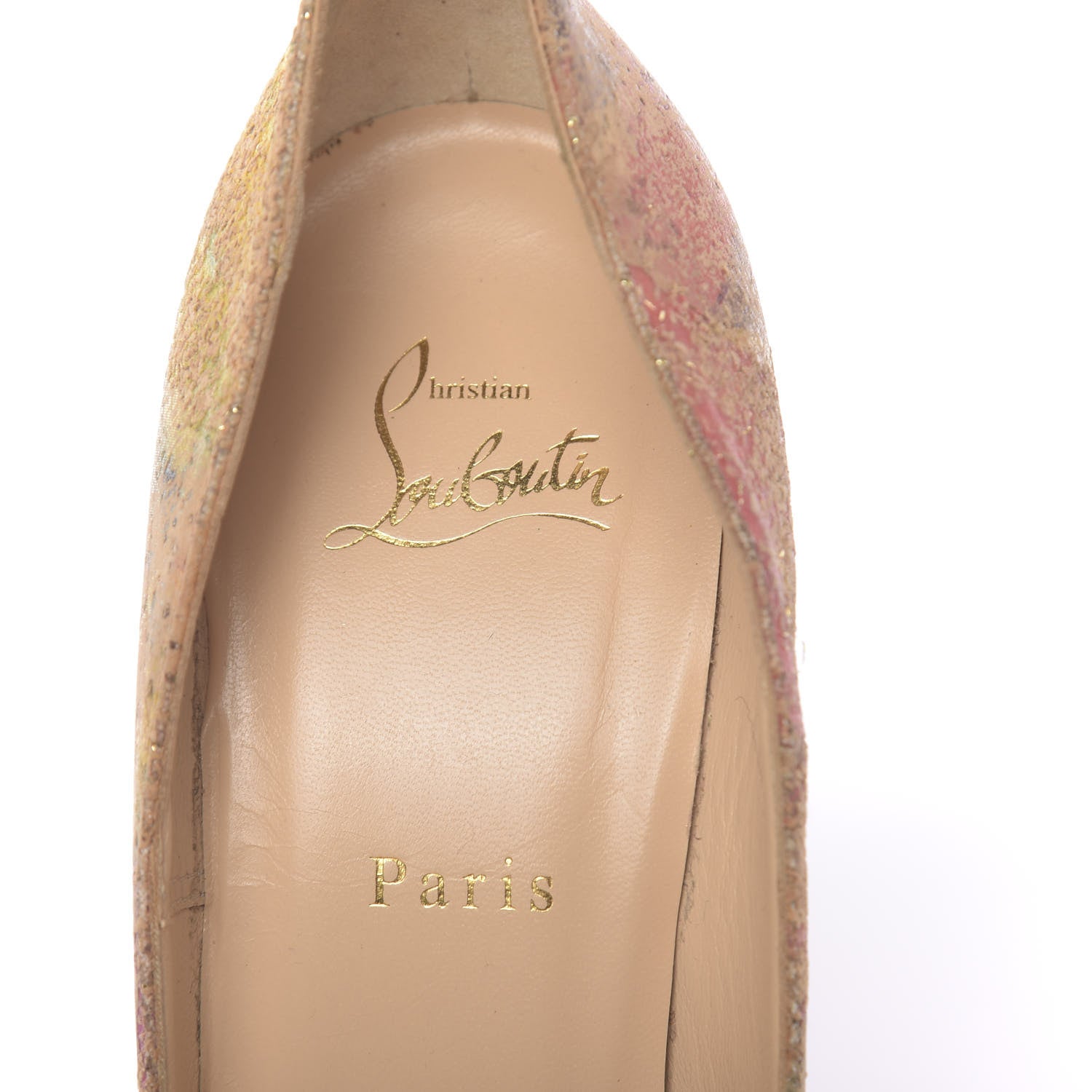 Christian Louboutin Cork Bloom Print So Kate 120 Pumps 41 Multicolor 6 of 9