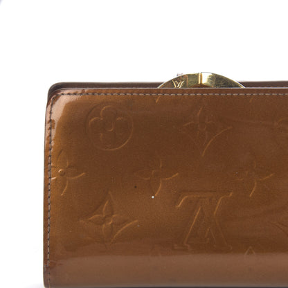 Louis Vuitton Vernis French Purse Wallet Bronze 10 of 12