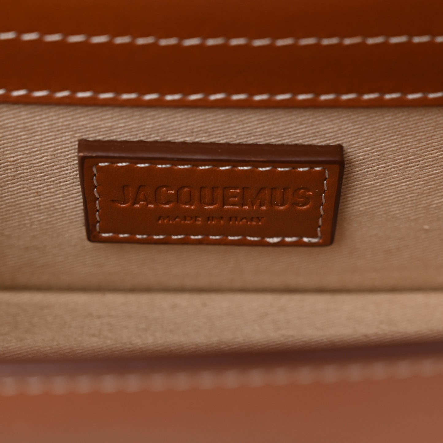 Smooth Calfskin Le Bambino Light Brown