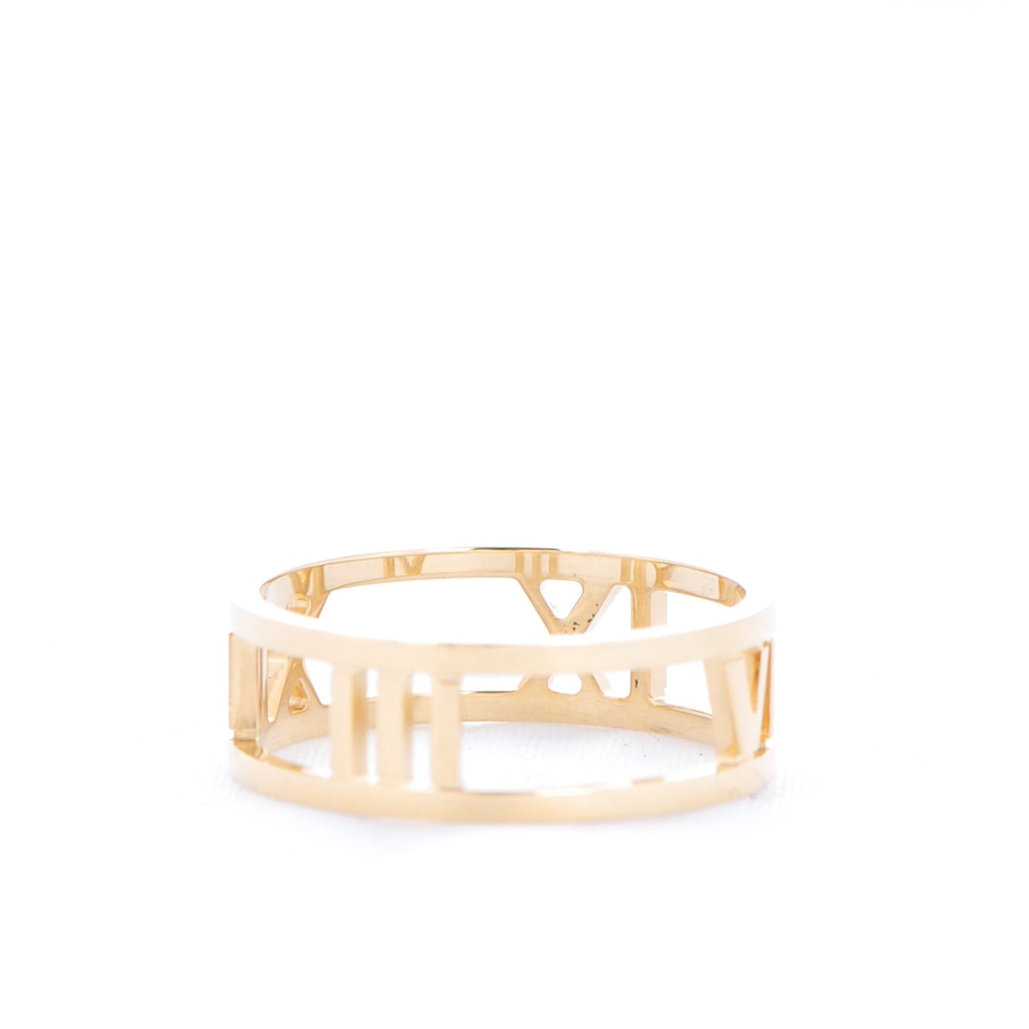18K Yellow Gold Atlas Open Ring 8.5