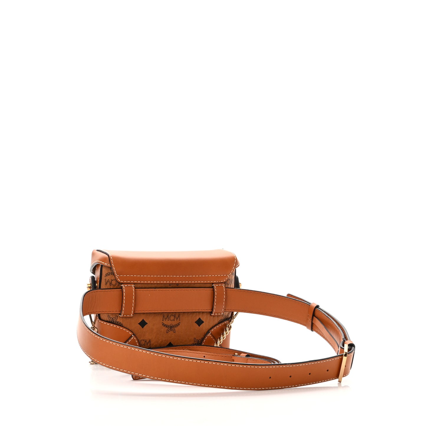Visetos Soft Berlin Convertible Belt Bag Cognac