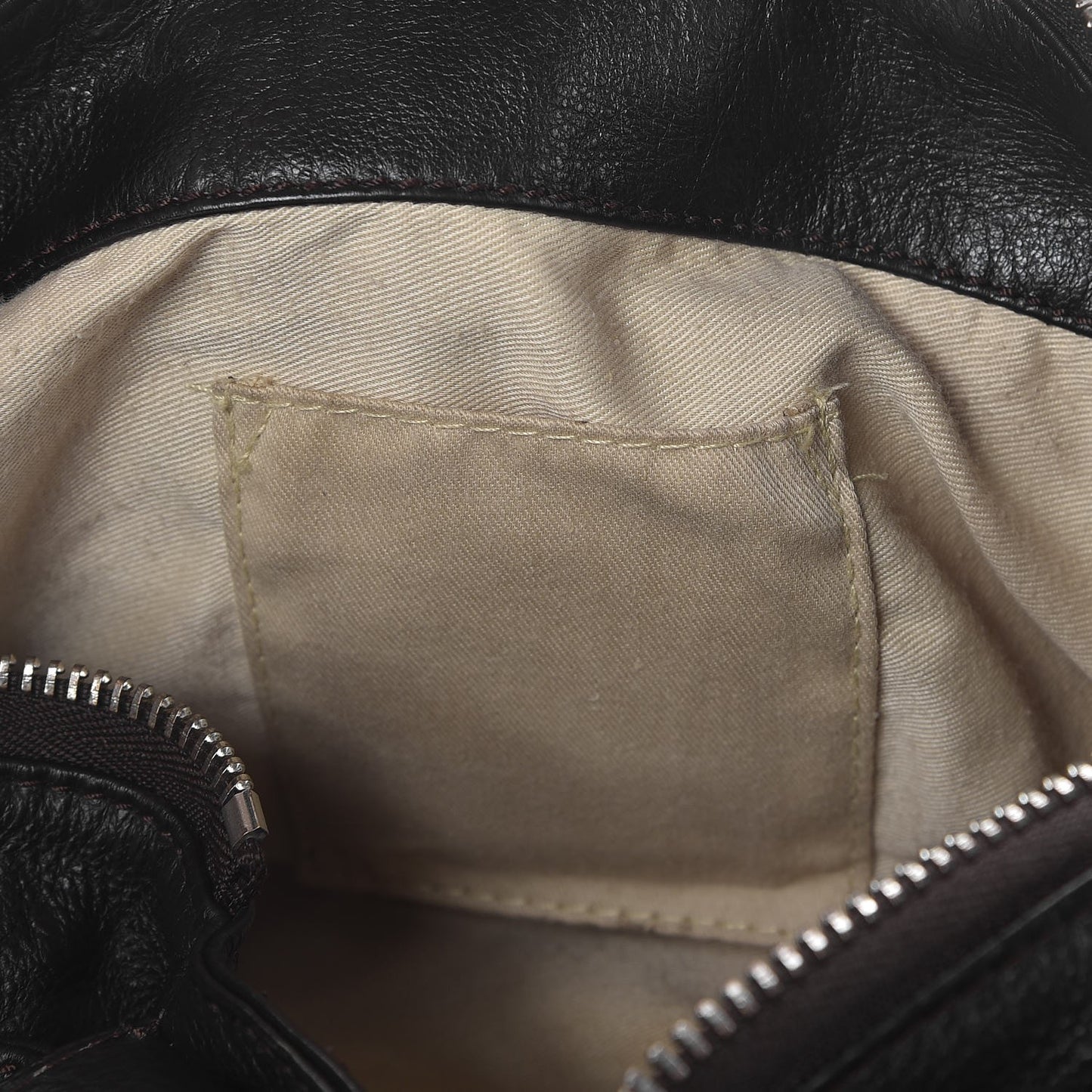 Calfskin Paddington Satchel Chocolate