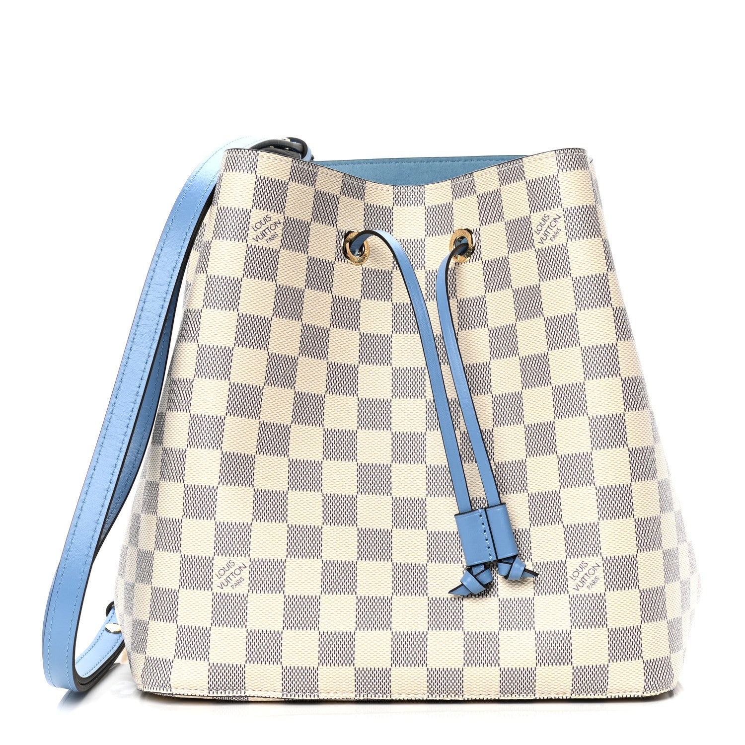 Louis Vuitton Damier Azur Neonoe MM Bleuet 1 of 5