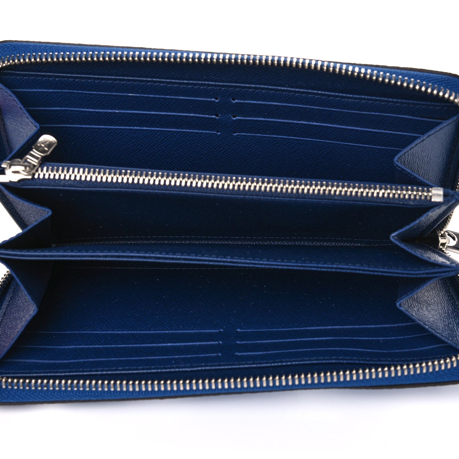 Louis Vuitton Monogram Escale Zippy Wallet Blue 5 of 7