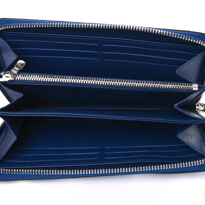 Louis Vuitton Monogram Escale Zippy Wallet Blue 5 of 7