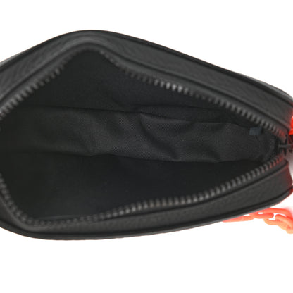 Louis Vuitton Taurillon Monogram Uniformes Solar Ray Soft Pochette Volga Belt Bag Black 5 of 7