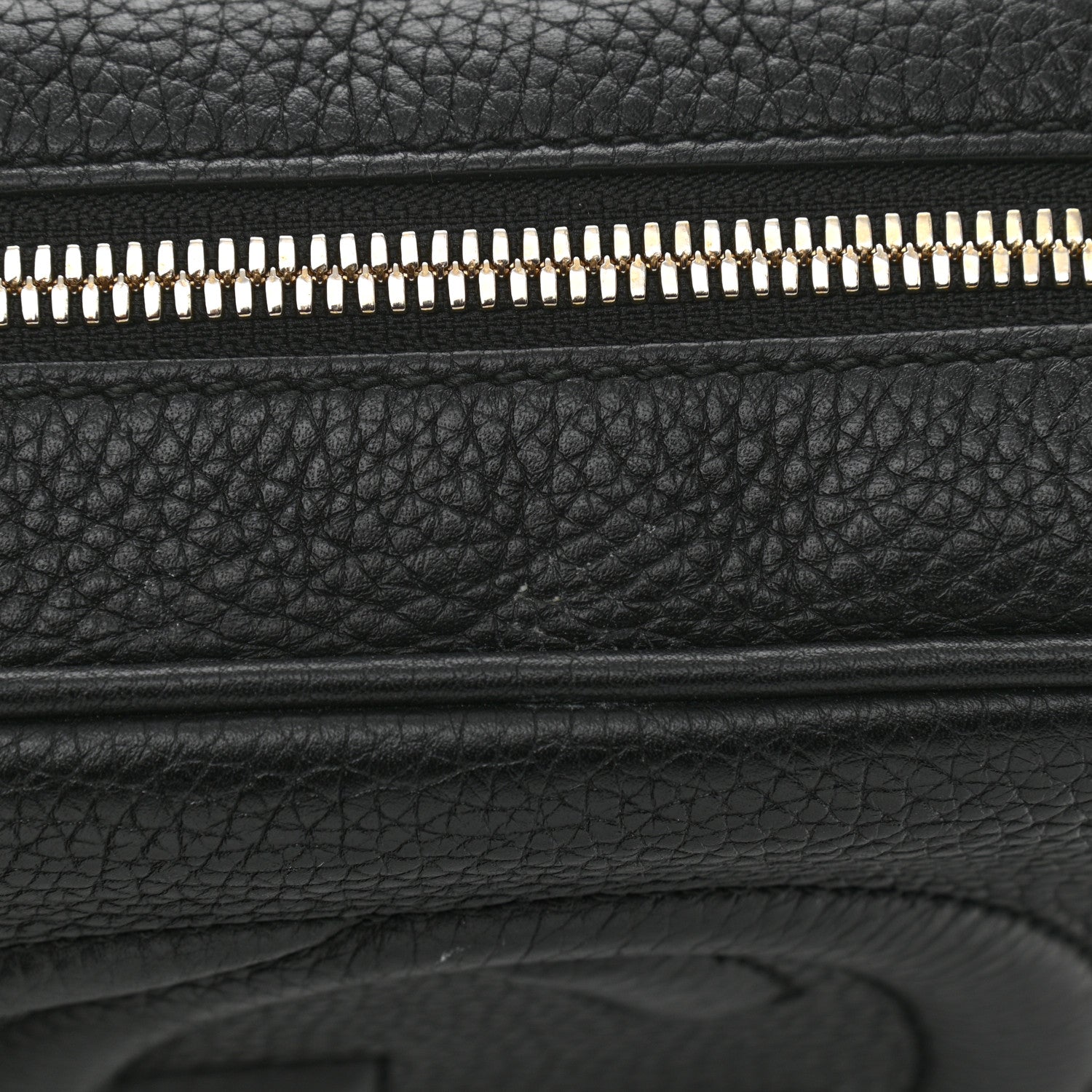 Gucci Pebbled Calfskin Small Soho Disco Bag Black 8 of 13