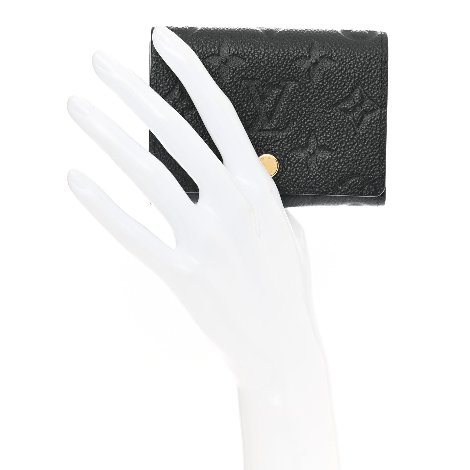 Louis Vuitton Empreinte Business Card Holder Black 2 of 7