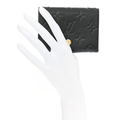 Louis Vuitton Empreinte Business Card Holder Black 2 of 7
