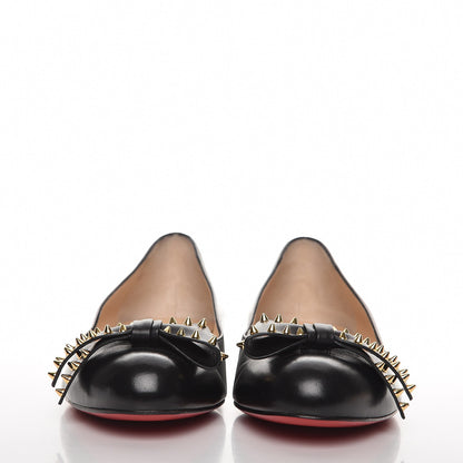 Christian Louboutin Nappa Ballalarina Flats 37 Black 2 of 8