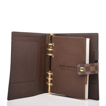 Louis Vuitton Damier Ebene Large Ring Agenda Cover 5 of 7