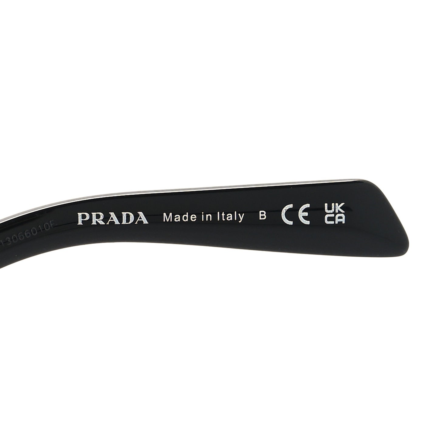 Acetate Logo Sunglasses SPR A02-F Black