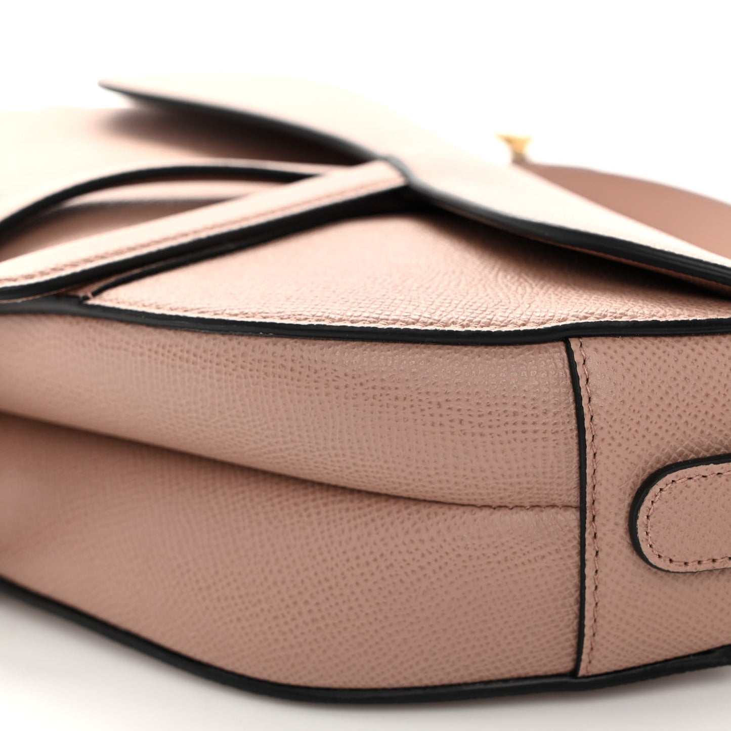 Grained Calfskin Saddle Bag Fard
