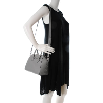 Givenchy Sugar Goatskin Mini Antigona Grey 2 of 7