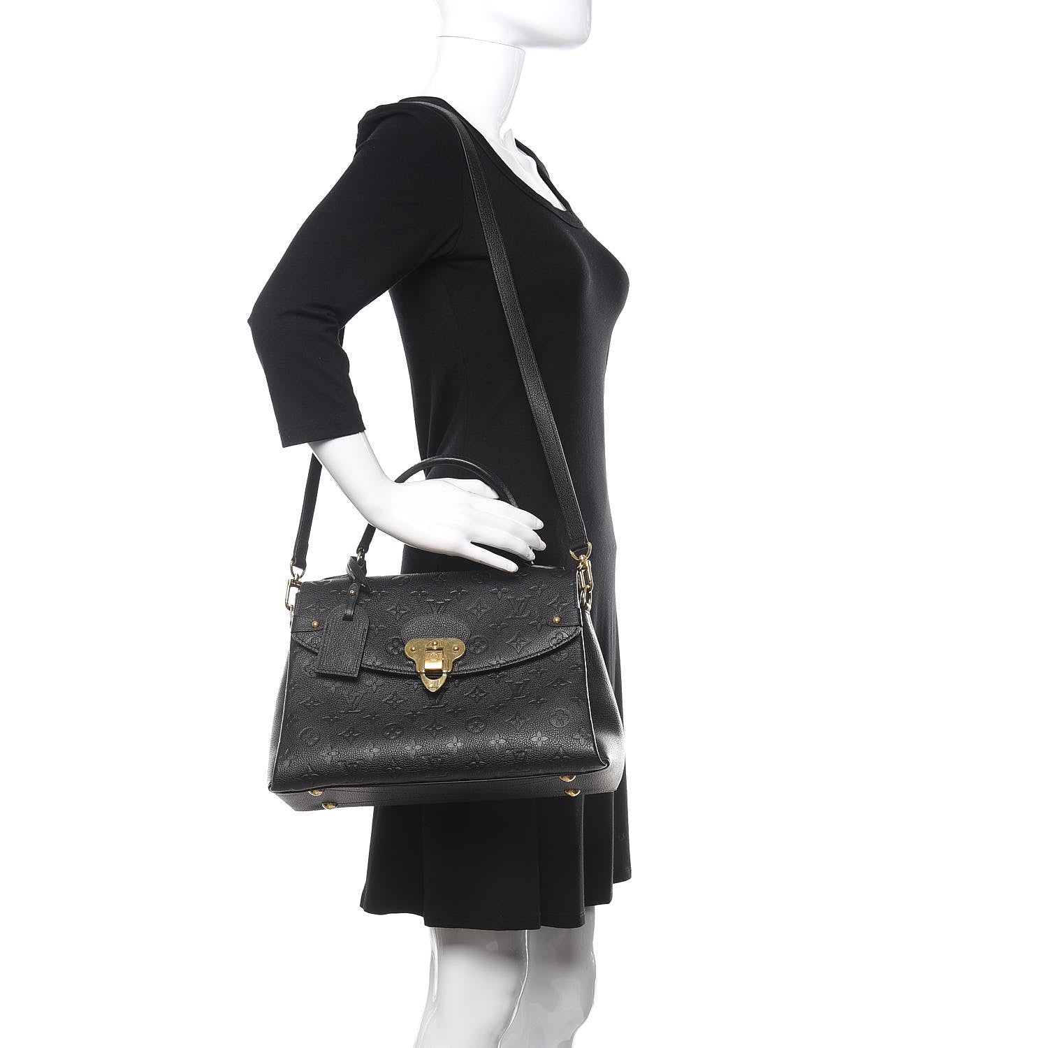 Louis Vuitton Empreinte Georges MM Black 2 of 10
