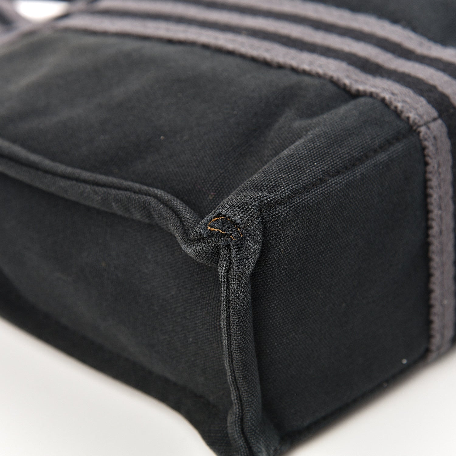 Hermes Canvas Herline PM Tote Black 10 of 16