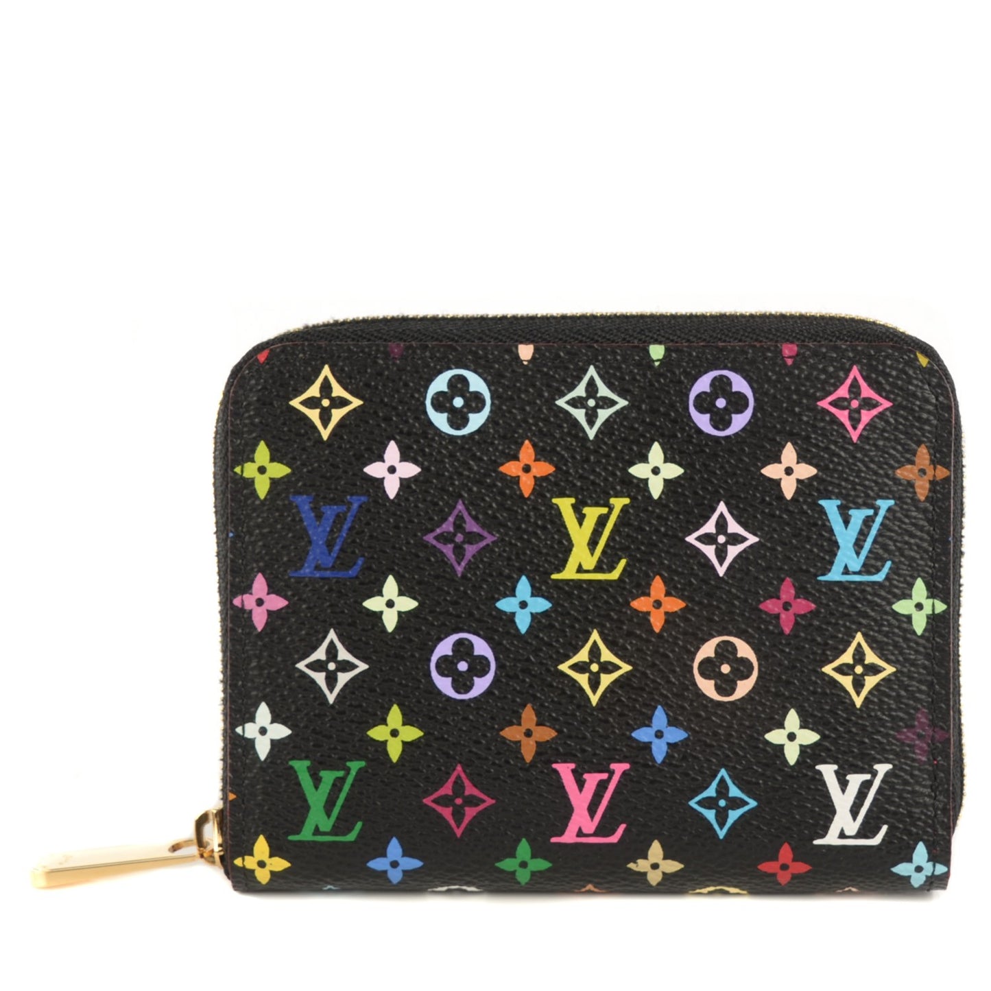 Monogram Multicolor Zippy Coin Purse Black Grenade