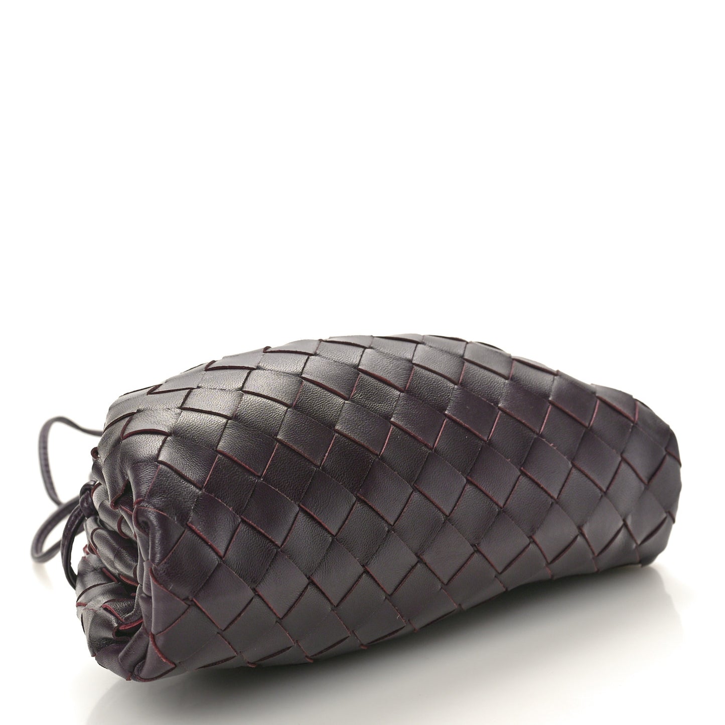 Nappa Intrecciato The Mini Pouch Grape