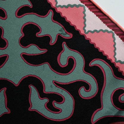 Hermes Silk Appaloosa Des Steppes Scarf 90 Canard Marine Framboise 5 of 6